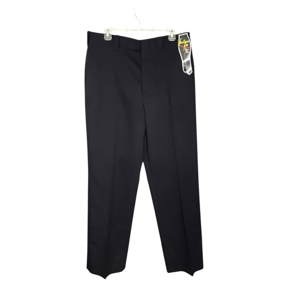 Flying Cross‎ NWT Women's Uniform Fashion Fit Pants 14 Black 35x32 1/2 Union USA